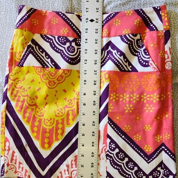 TRINA TURK Women's California Mini Skirt Lined Pockets Sunny Spirit size 0 - Picture 9 of 10